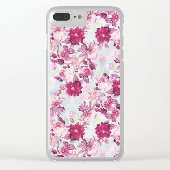 Botanical Garden Clear iPhone Case