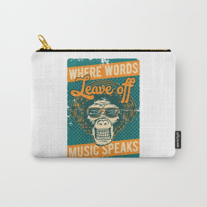 Music speaks Carry-All Pouch
