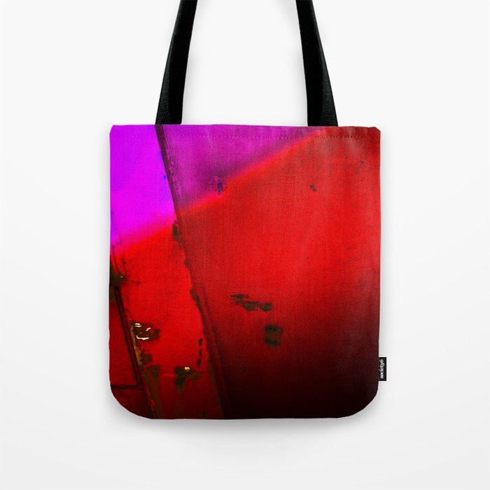 Purple,Red and Black Tote Bag