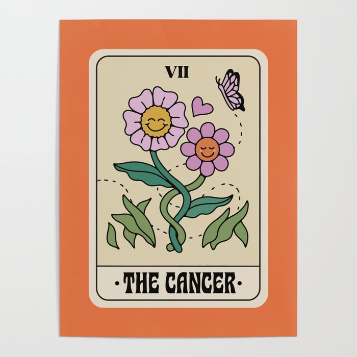 Cancer Tarot  Poster