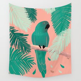 Parrot dreams Wall Tapestry