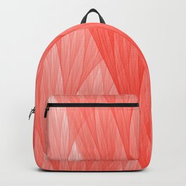 Reef Coral Living Color of the Year 2019 Abstract Pattern Fractal Fine Art Backpack | Gorgonial Vitality, Fantasy Trendy Trend, Color Of The Year, Graphicdesign, Pretty Orange Peachy, Millennialpink Pink, Pattern Fern Jungle, Carribean Bahamas, Living Coral 2019, Texture Ecosystem 