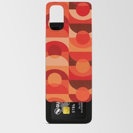 Sunset and Sunrise / Monochrome Geometry Android Card Case
