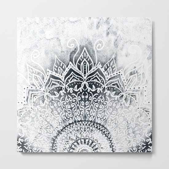 MINA MANDALA Metal Print