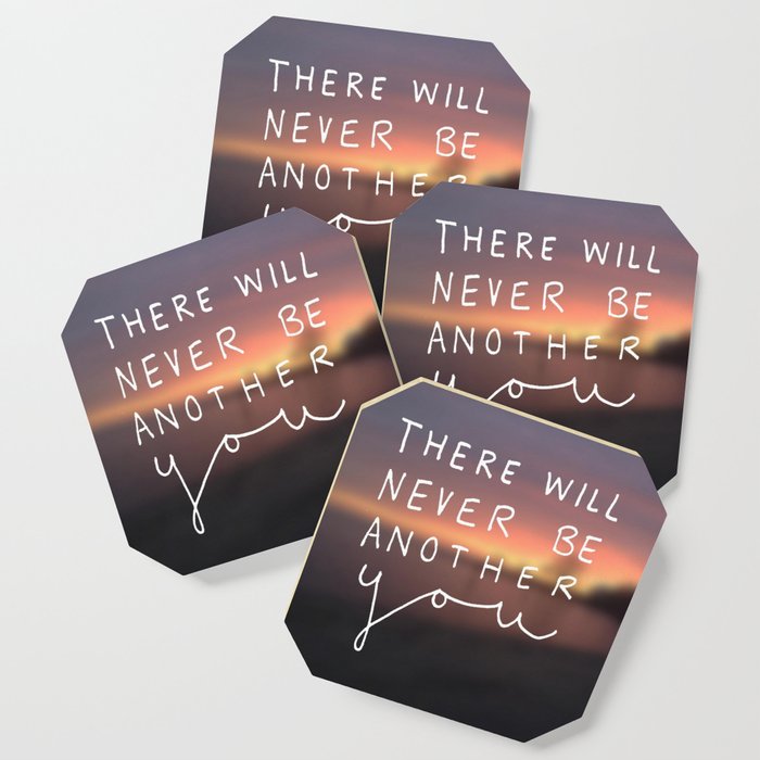 There Will Never Be Another You Coaster