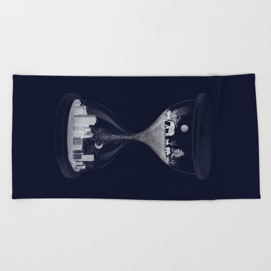 Sand Timer Beach Towel