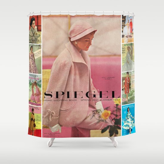1954 Spring/Summer Catalog Cover Shower Curtain