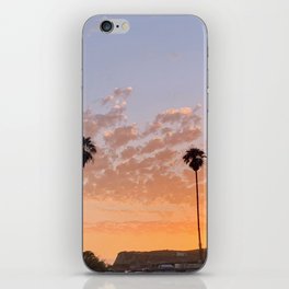 Orange Sunset In San Clemente, California  iPhone Skin