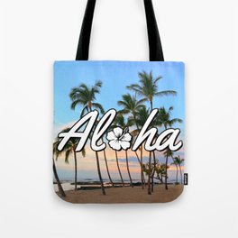 Aloha Hawaii Tote Bag