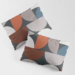 Mid Century Modern Geometric 24 Pillow Sham