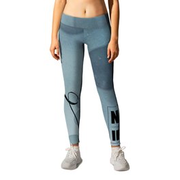 Not a Good Idea Leggings | Abstract, Typography, Popart, Vector 
