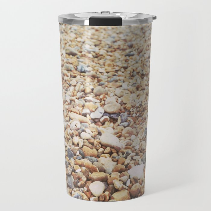Beach Pebbles Travel Mug