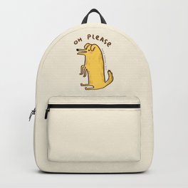 Honest Dog Backpack | Honestblob, Digital, Blob, Illustration, Sketch, Funny, Cute, Meme, Paw, Doge 