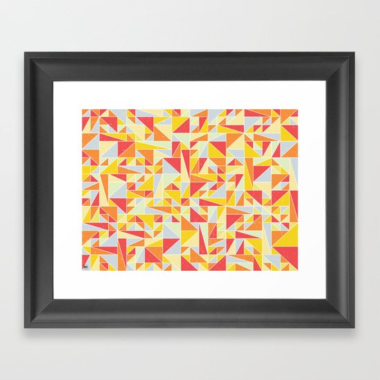 Shapes 008 Framed Art Print