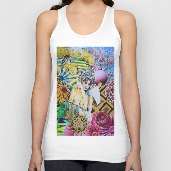 Cherry Blossom Unisex Tank Top