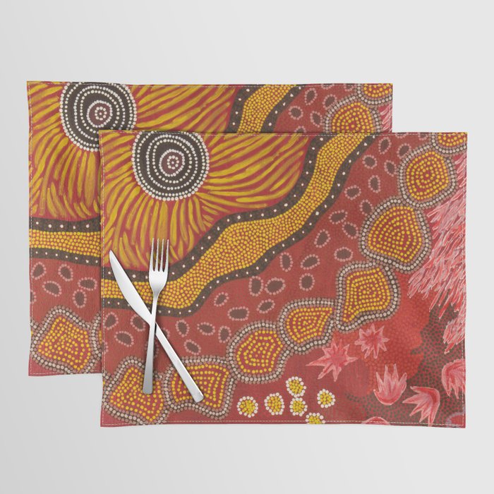 Aboriginal summer Placemat