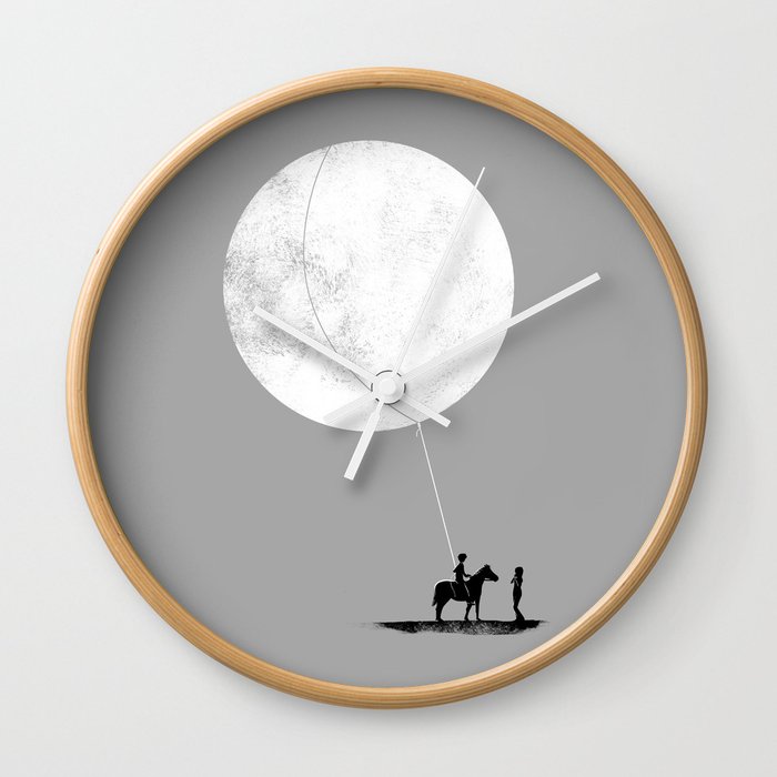 do you want the moon? Wall Clock