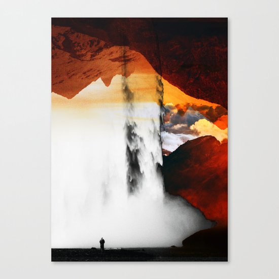Isolation Waterfall Canvas Print