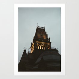 Memorial Hall [at dusk] Art Print