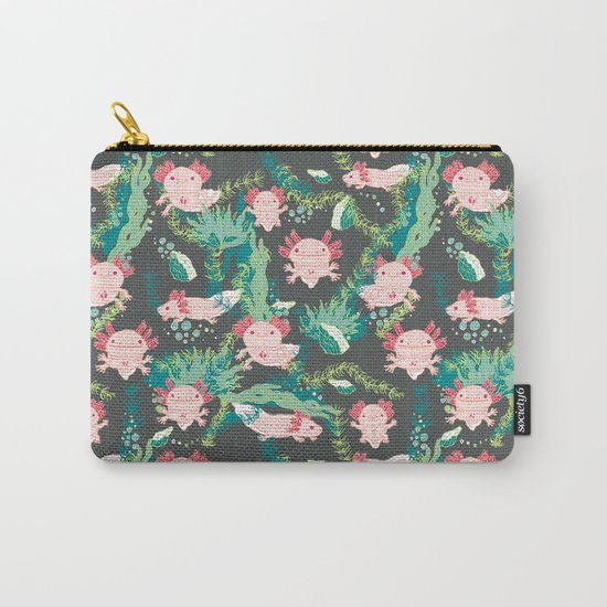 Baby Axolotl Carry-All Pouch