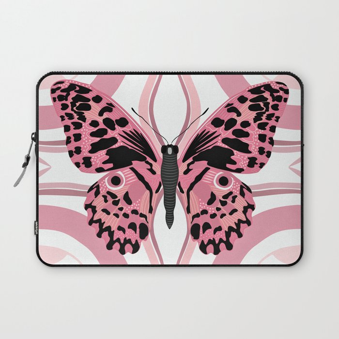 Butterfly - pink Laptop Sleeve