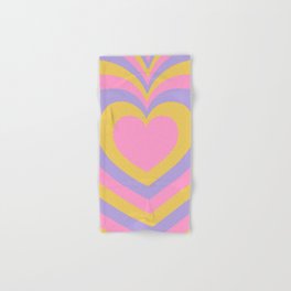 y2k heart layers 1 Hand & Bath Towel