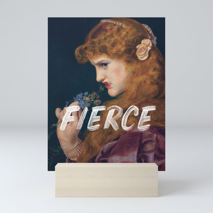 Fierce - Feminist Mini Art Print