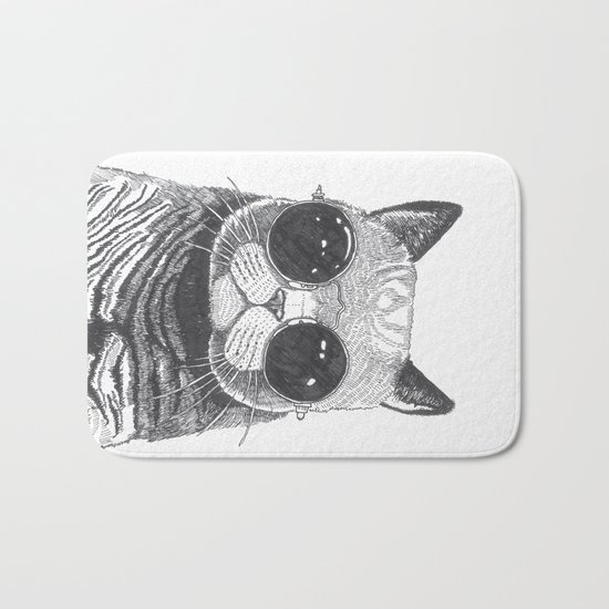 cool cat Bath Mat