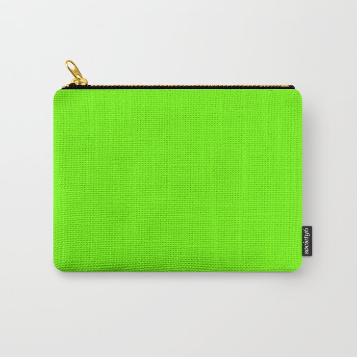 neon green pouch