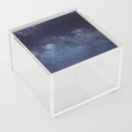 Milky Way galaxy, Night Sky Acrylic Box