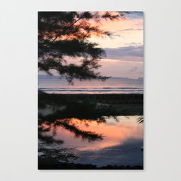 Sunset in Bali Canvas Print