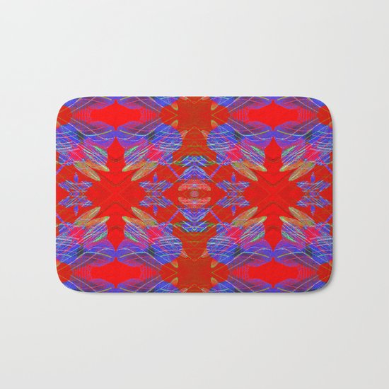 Pattern F Bath Mat
