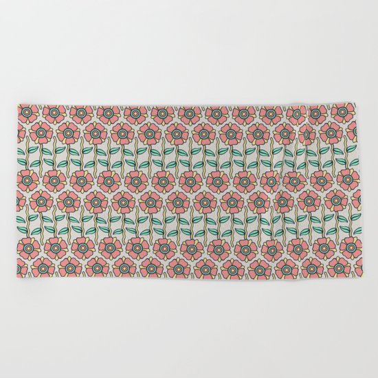 W/LDFLOWER Beach Towel