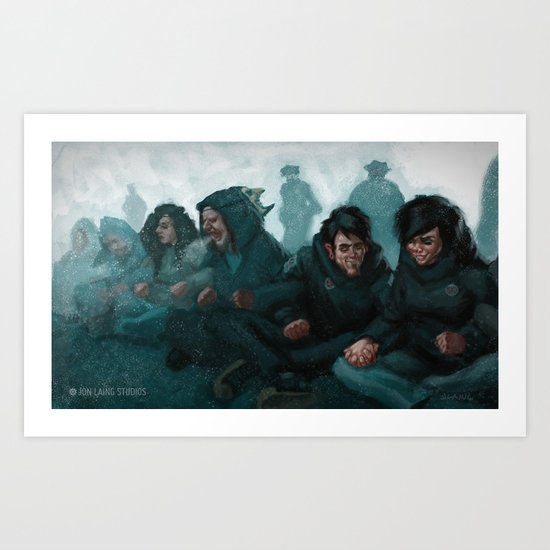 "We are the revolution" Art Print