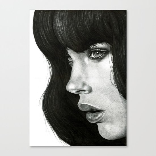Girl Canvas Print