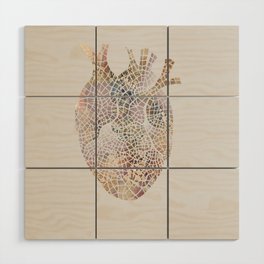 heart map (2020) Wood Wall Art