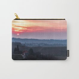 Spring sunset in the vineyards of Collio Friulano Carry-All Pouch