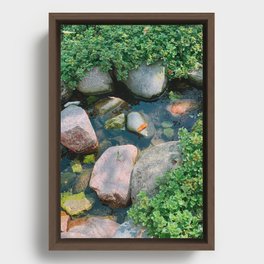 A Moment of Peace Framed Canvas