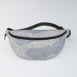 Murky Depths Fanny Pack | Abstractsurrealism, Abstract, Stipple, Spontaneous, Traditionalart, Intricate, Surreal, Outsiderart, Intuitive, Ukart 
