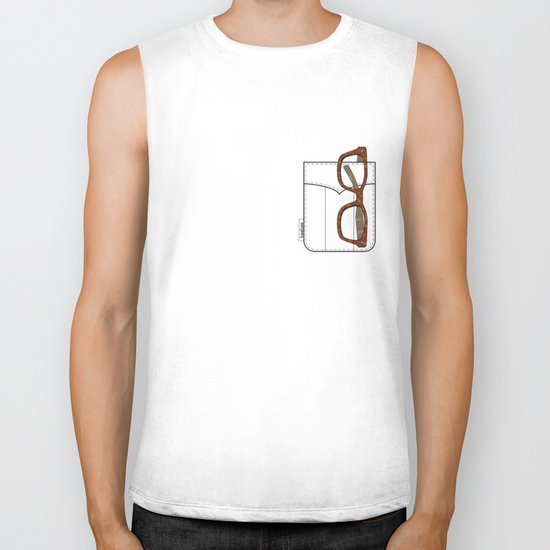 Pockets - The Hipster - Biker Tank