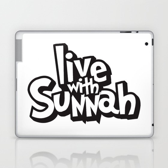 Live with Sunnah Laptop & iPad Skin