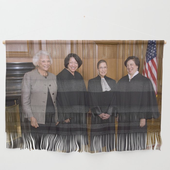 Female Justices Of The Supreme Court Year 2010 Wall Hanging