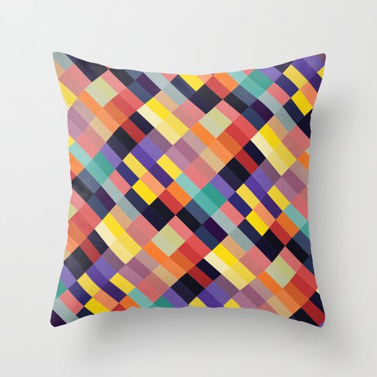 Geometri I Throw Pillow