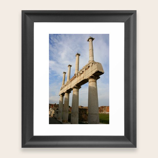 Pillars Framed Art Print