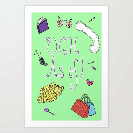 Clueless (Holy Trinity Print #2) Art Print