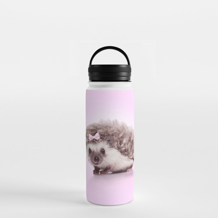 Curvy hedgehog Water Bottle
