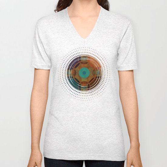 Textures/Abstract 97 Unisex V-Neck