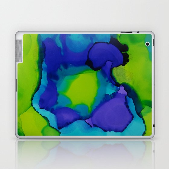 Purple and green dreams Laptop & iPad Skin