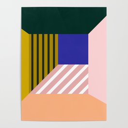 Abstract room b Poster