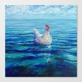 Chicken of the Sea Canvas Print